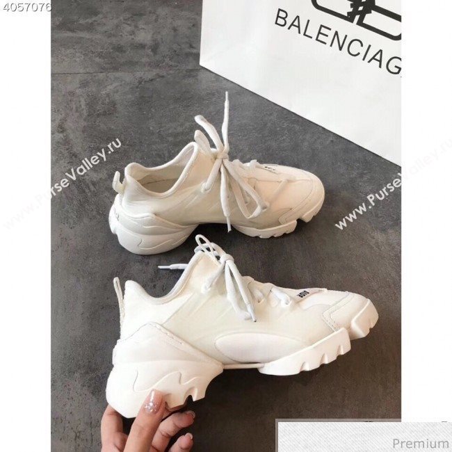 Dior D-Connect Sneaker in White Neoprene 2019 (EM-9040803)