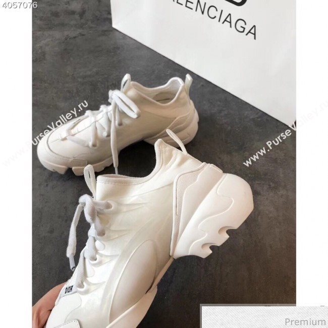 Dior D-Connect Sneaker in White Neoprene 2019 (EM-9040803)