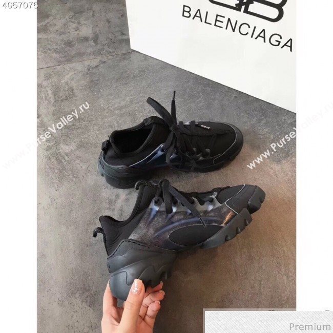 Dior D-Connect Sneaker in Black Neoprene 2019 (EM-9040804)