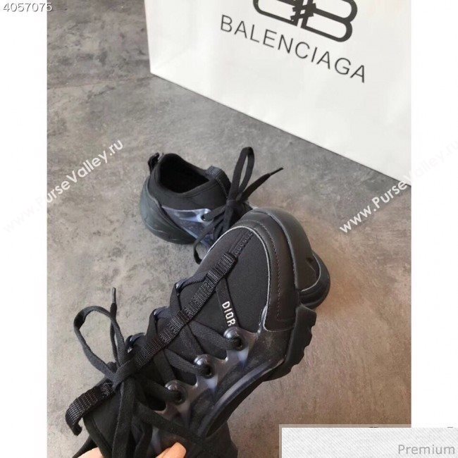 Dior D-Connect Sneaker in Black Neoprene 2019 (EM-9040804)