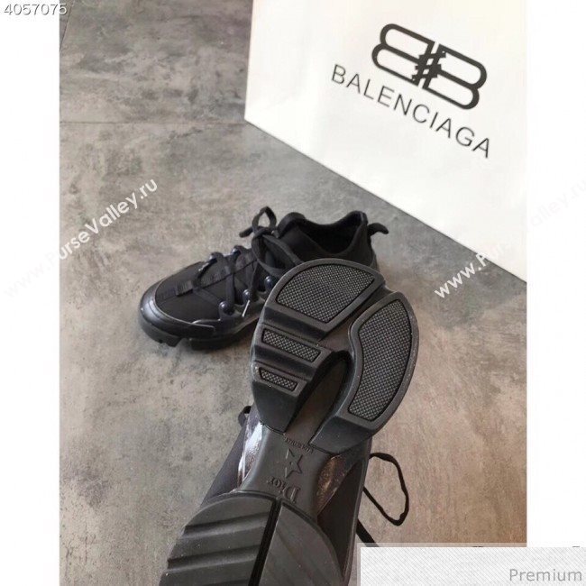 Dior D-Connect Sneaker in Black Neoprene 2019 (EM-9040804)