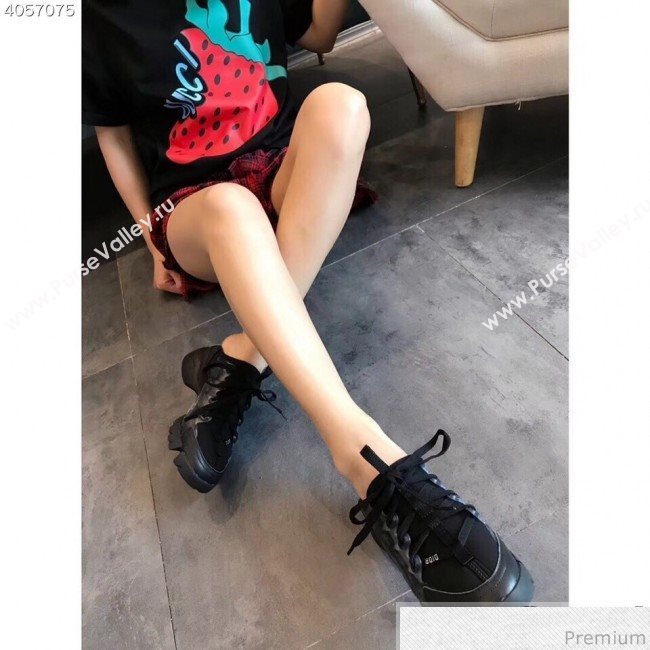 Dior D-Connect Sneaker in Black Neoprene 2019 (EM-9040804)