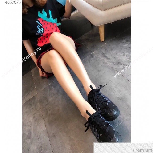 Dior D-Connect Sneaker in Black Neoprene 2019 (EM-9040804)