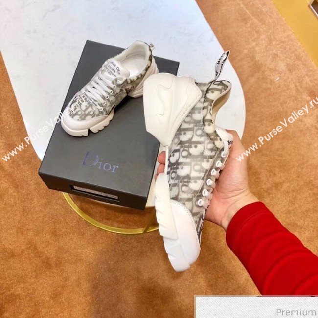 Dior D-Connect Sneaker in Oblique Neoprene 2019 (SIYA-9040838)