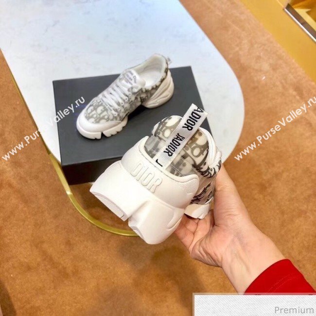 Dior D-Connect Sneaker in Oblique Neoprene 2019 (SIYA-9040838)