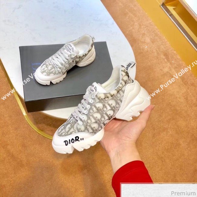 Dior D-Connect Sneaker in Oblique Neoprene 2019 (SIYA-9040838)