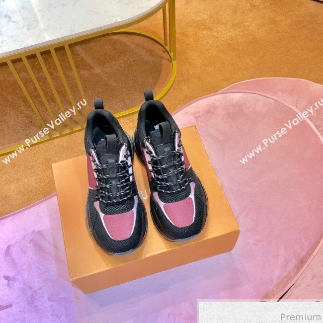 Louis Vuitton Run Away Pulse Sneakers Pink/Black 2019 (SIYA-9040839)