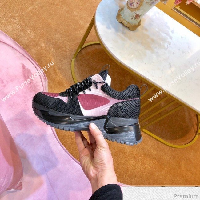 Louis Vuitton Run Away Pulse Sneakers Pink/Black 2019 (SIYA-9040839)