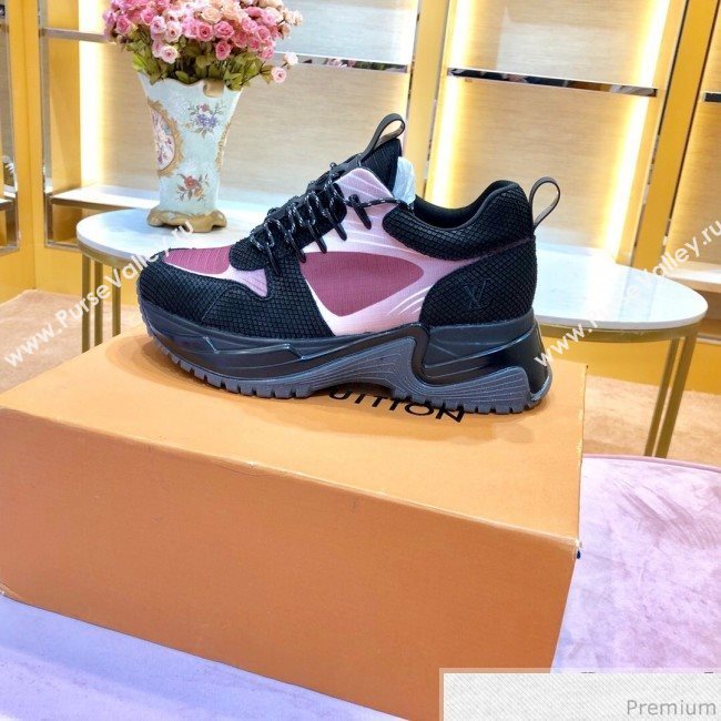 Louis Vuitton Run Away Pulse Sneakers Pink/Black 2019 (SIYA-9040839)