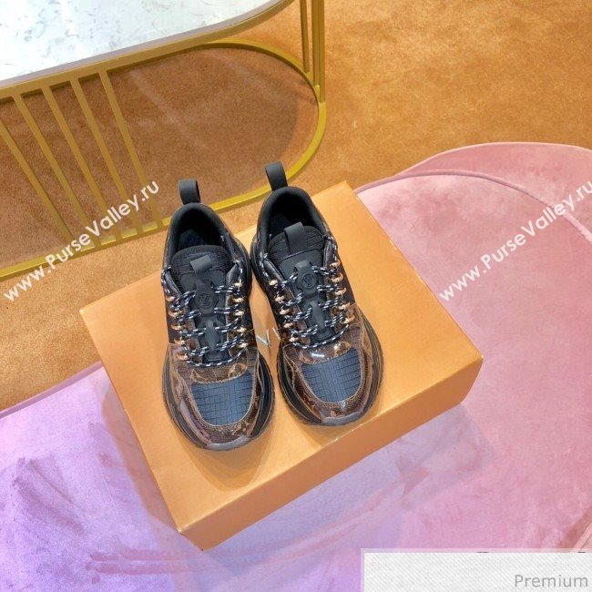 Louis Vuitton Run Away Pulse Sneakers Monogram/Black 2019 (SIYA-9040840)