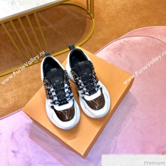 Louis Vuitton Run Away Pulse Sneakers Monogram/White 2019 (SIYA-9040842)