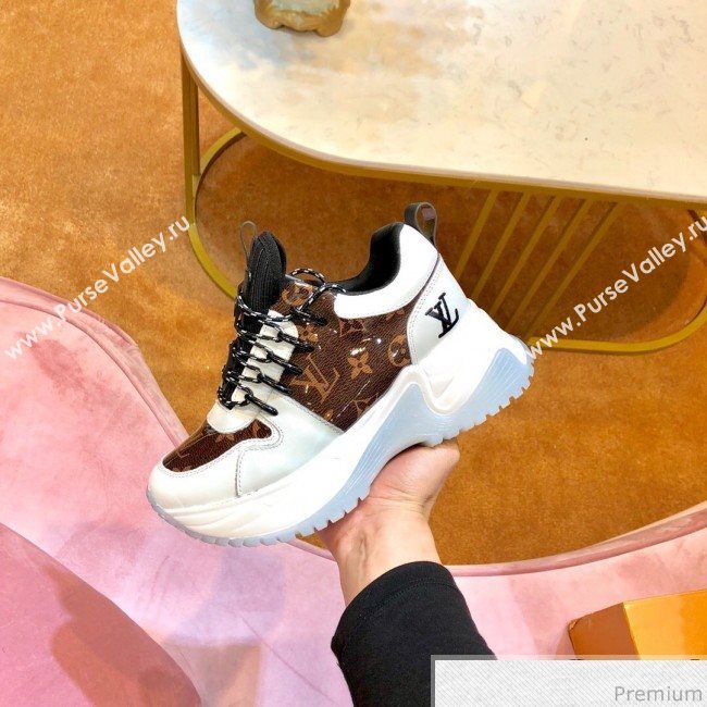 Louis Vuitton Run Away Pulse Sneakers Monogram/White 2019 (SIYA-9040842)