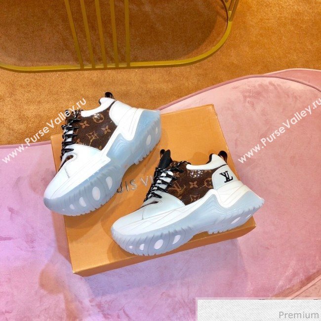 Louis Vuitton Run Away Pulse Sneakers Monogram/White 2019 (SIYA-9040842)