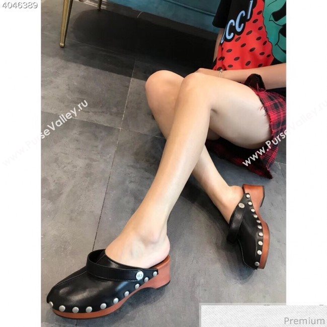 Dior Walk"NDior Slingbacks Mules in Black Calfskin 2019 (EM-9040435)