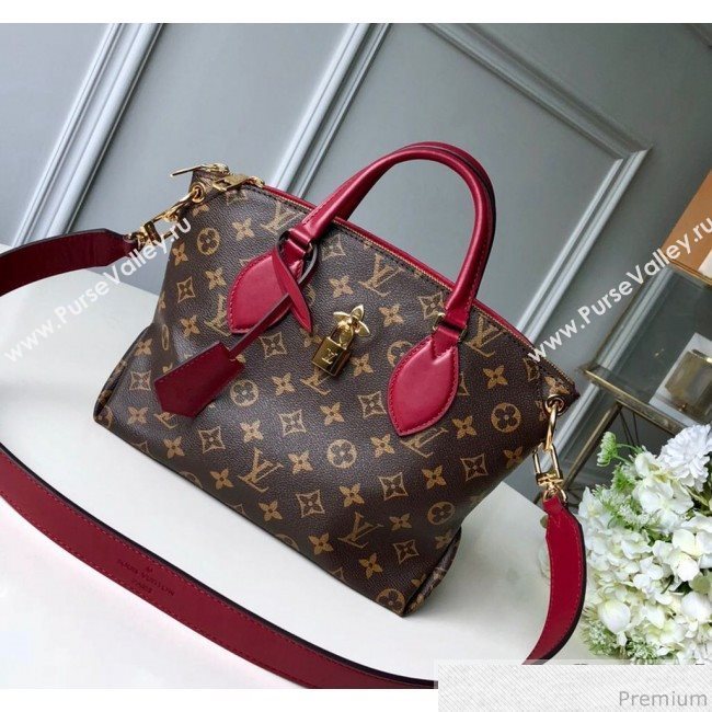 Louis Vuitton Flower Zipped Tote BB in Monogram Canvas M44350 Red 2019 (KD-9030603)