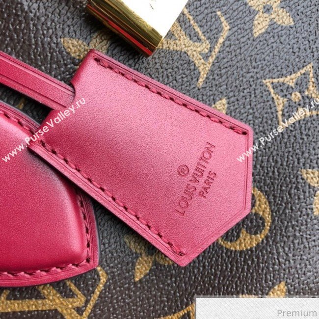 Louis Vuitton Flower Zipped Tote BB in Monogram Canvas M44350 Red 2019 (KD-9030603)