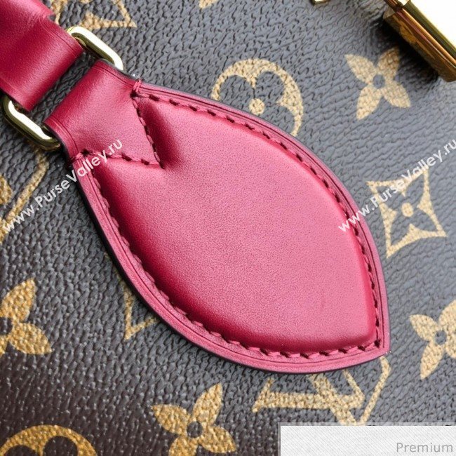 Louis Vuitton Flower Zipped Tote BB in Monogram Canvas M44350 Red 2019 (KD-9030603)