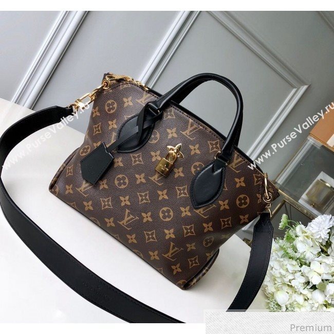 Louis Vuitton Flower Zipped Tote BB in Monogram Canvas M44351 Black 2019 (KD-9030602)