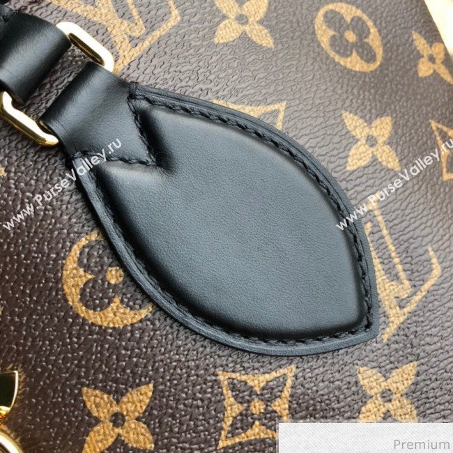 Louis Vuitton Flower Zipped Tote BB in Monogram Canvas M44351 Black 2019 (KD-9030602)