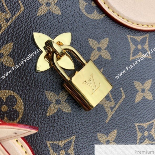 Louis Vuitton Flower Zipped Tote BB in Monogram Canvas M44359 Beige 2019 (KD-9030601)