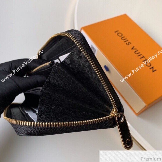Louis Vuitton Love Lock Zippy Wallet in Epi Leather M63991 Black (KD-9030605)