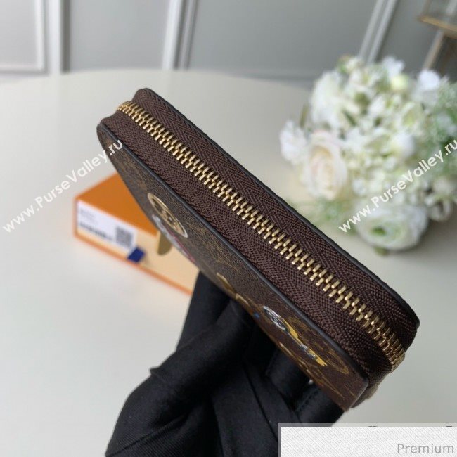 Louis Vuitton Love Lock Zippy Coin Purse in Monogram Canvas M64118 (KD-9030606)