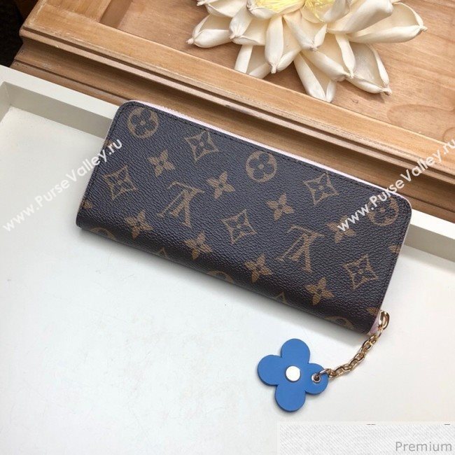 Louis Vuitton Clémence Wallet in Monogram Canvas M63896 (LVSJ-9030613)