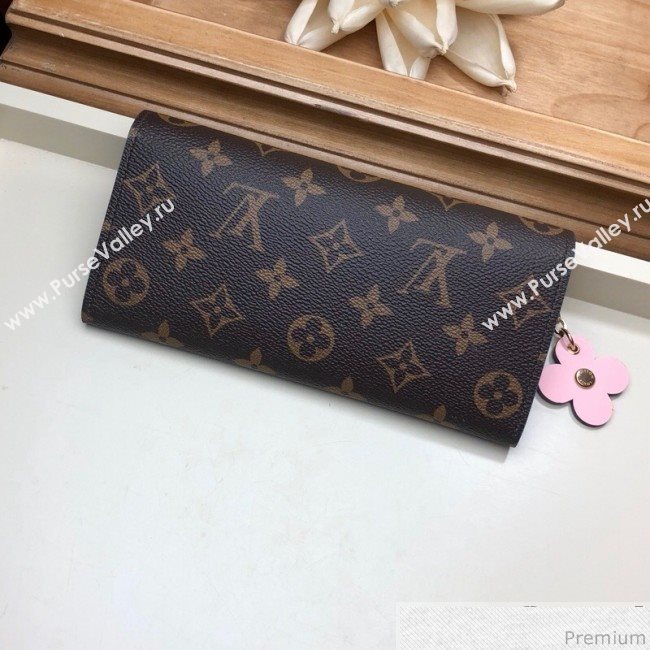 Louis Vuitton Emilie Wallet in Monogram Canvas M63895 Blue Jean (LVSJ-9030608)