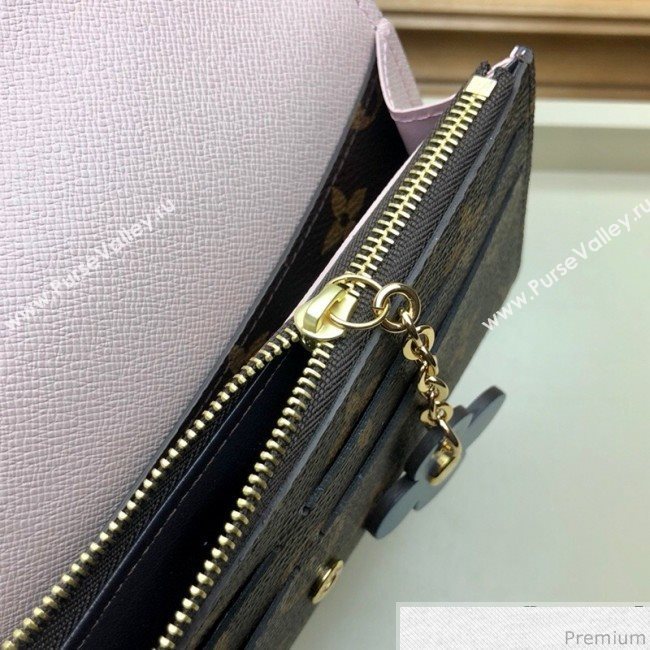 Louis Vuitton Emilie Wallet in Monogram Canvas M63895 Blue Jean (LVSJ-9030608)