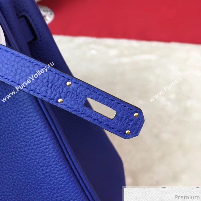 Hermes Kelly 32cm in Original Togo Leather Bag Royal Blue (AMIN-9032754)