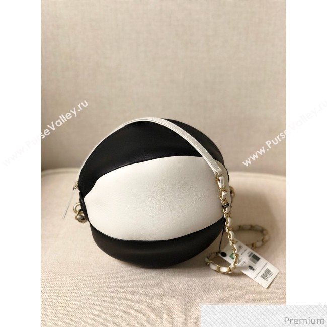 Chanel Beach Ball Handbag AS0512 White/Black 2019 (YD-9041102)