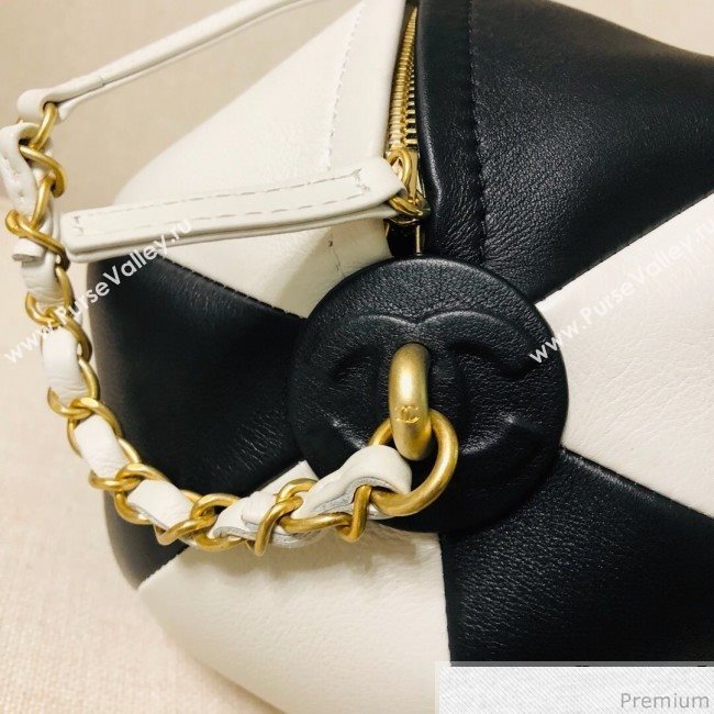 Chanel Beach Ball Handbag AS0512 White/Black 2019 (YD-9041102)