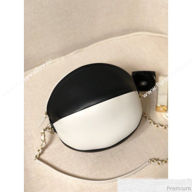 Chanel Beach Ball Handbag AS0512 White/Black 2019 (YD-9041102)