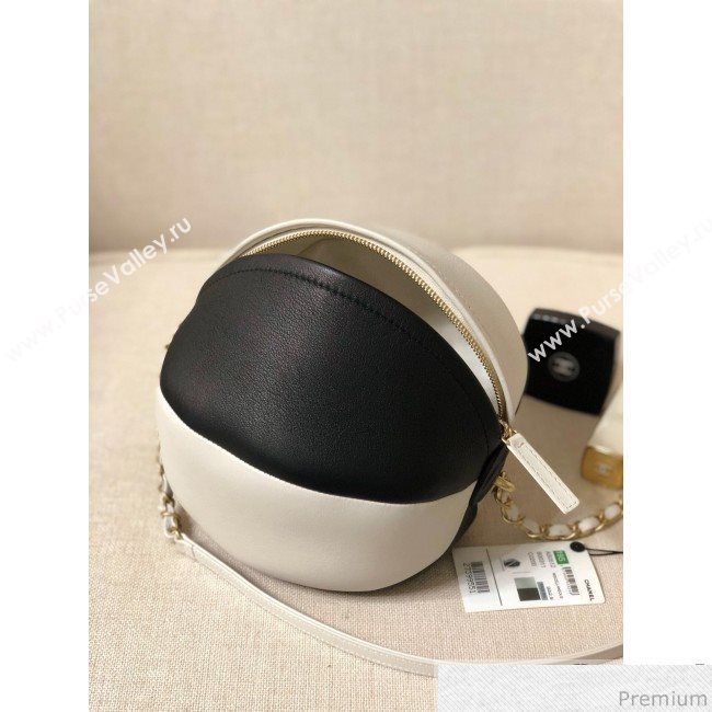 Chanel Beach Ball Handbag AS0512 White/Black 2019 (YD-9041102)