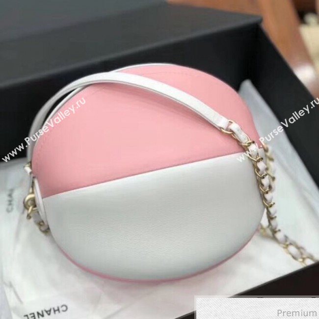 Chanel Beach Ball Handbag AS0512 Pink/White 2019 (YD-9041101)