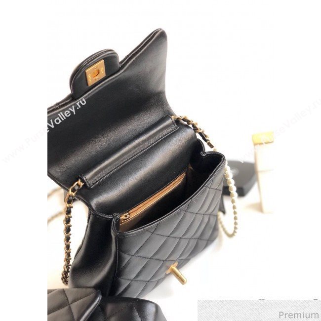 Chanel Side-packs Flap Bag AS0614 Black 2019 (YD-9041103)