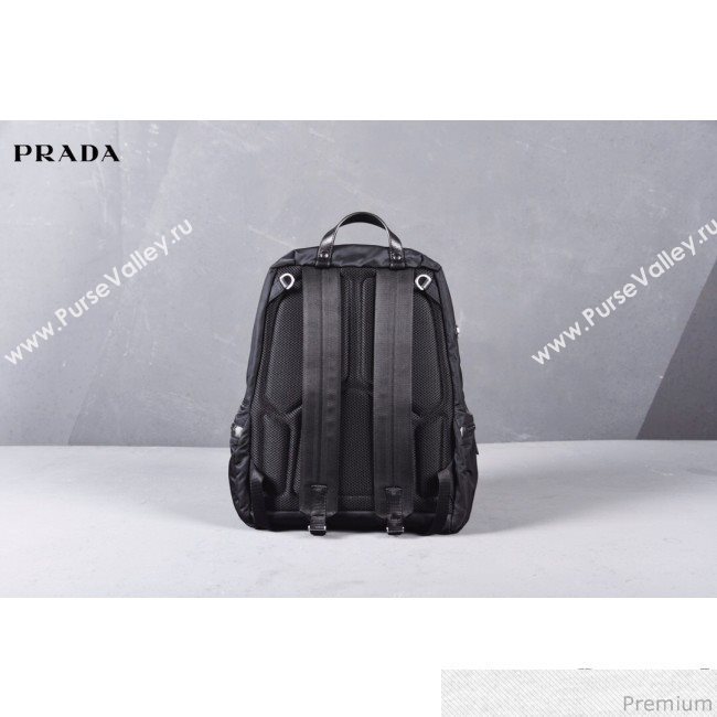 Prada Nylon Backpack 2VZ025 Black 2019 (LYP-9030705)