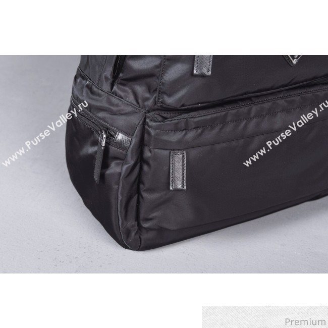 Prada Nylon Backpack 2VZ025 Black 2019 (LYP-9030705)