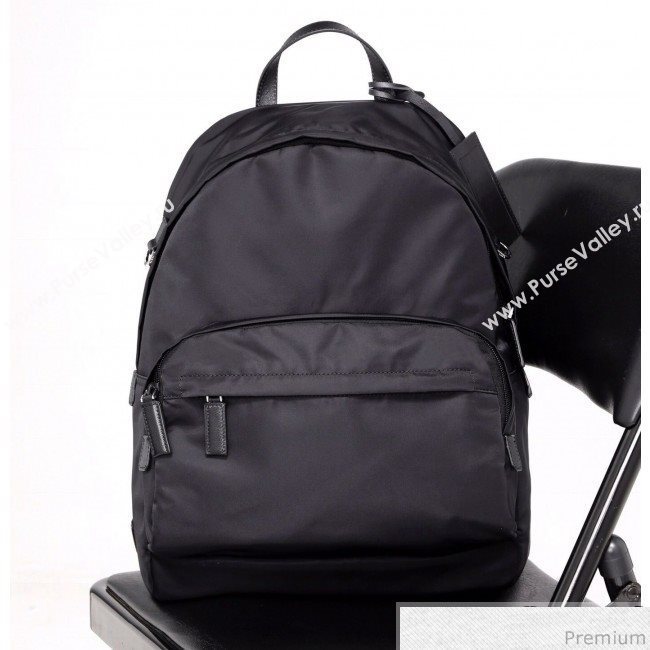 Prada Technical Fabric Backpack 2VZ066 Black 2019 (LYP-9030707)