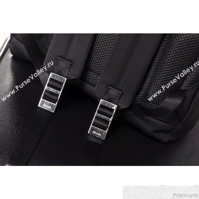 Prada Technical Fabric Backpack 2VZ066 Black 2019 (LYP-9030707)