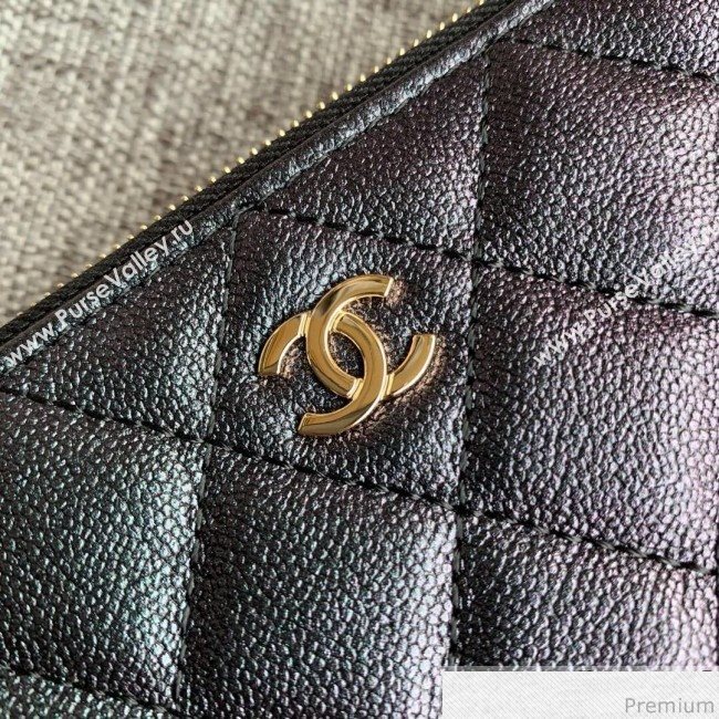 Chanel Grained Calfskin Classic Clutch with Chain A82527 Black 2019 (SSZ-9041120)