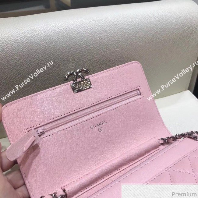 Chanel Wallet on Chain WOC A84428 Pink 2019 (SMJD-9041122)