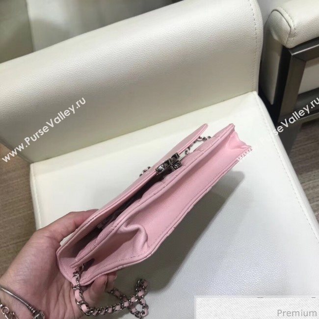 Chanel Wallet on Chain WOC A84428 Pink 2019 (SMJD-9041122)