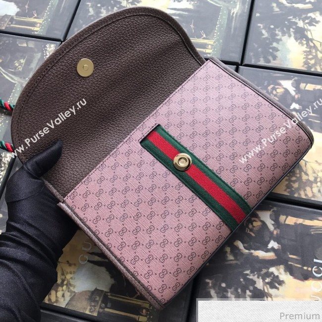 Gucci Rajah GG Small Shoulder Bag 570145 Pink 2019 (BLWX-9041237)