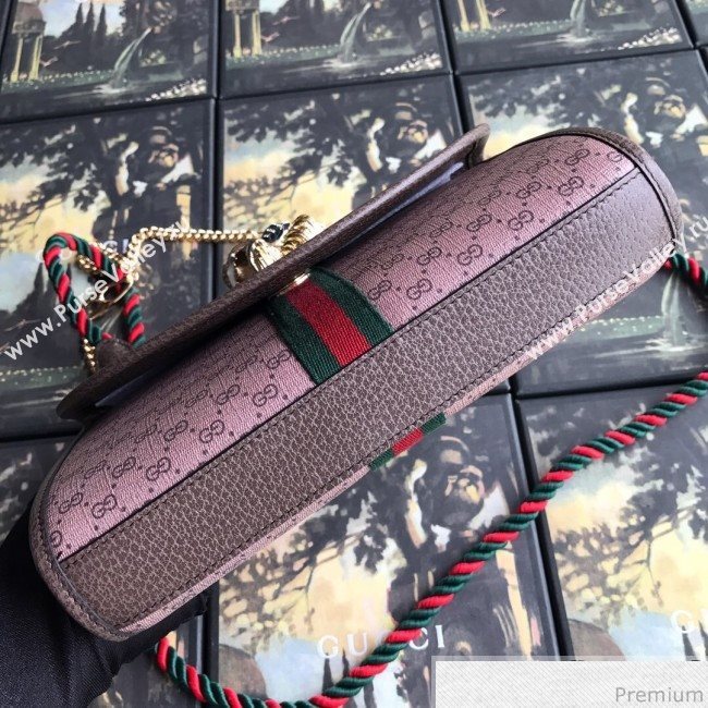 Gucci Rajah GG Small Shoulder Bag 570145 Pink 2019 (BLWX-9041237)