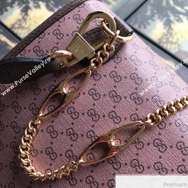 Gucci Rajah GG Medium Shoulder Bag 564697 Pink 2019 (BLWX-9041238)