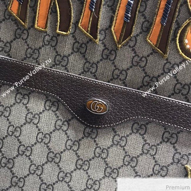 Gucci GG Embroidered Tote 517418 2018 (DLH-9041255)