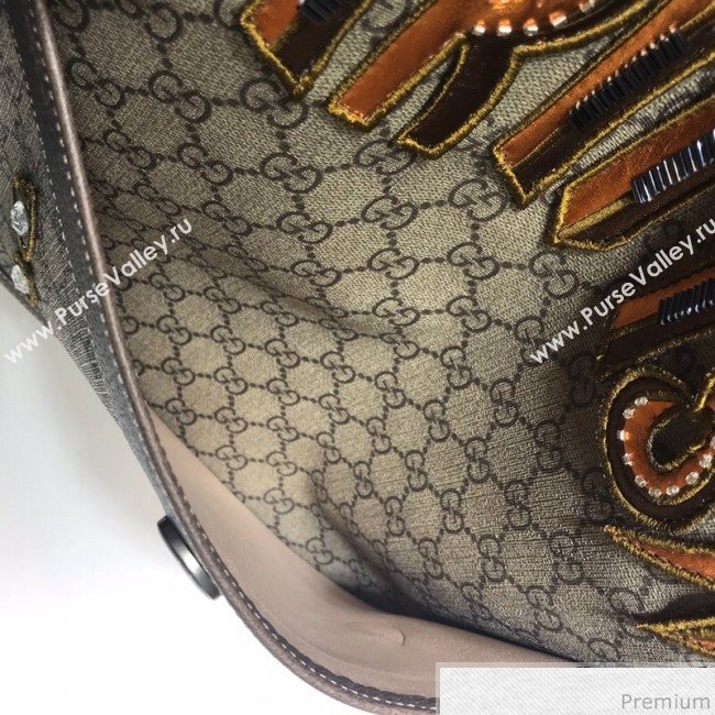 Gucci GG Embroidered Tote 517419 2018 (DLH-9041257)