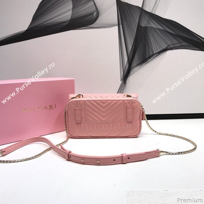 Bvlgari Serpenti Forever Belt Bag 287568 Pink 2019 (XYD-9041260)