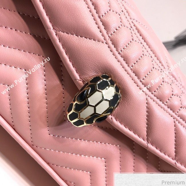 Bvlgari Serpenti Forever Belt Bag 287568 Pink 2019 (XYD-9041260)